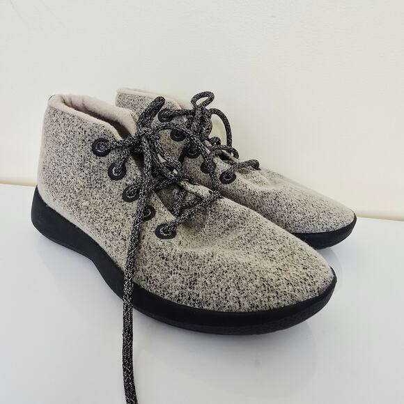 Allbirds Wool Runner-up Mizzles High tops Heathered Gray Women's Size 9 - Picture 3 of 10